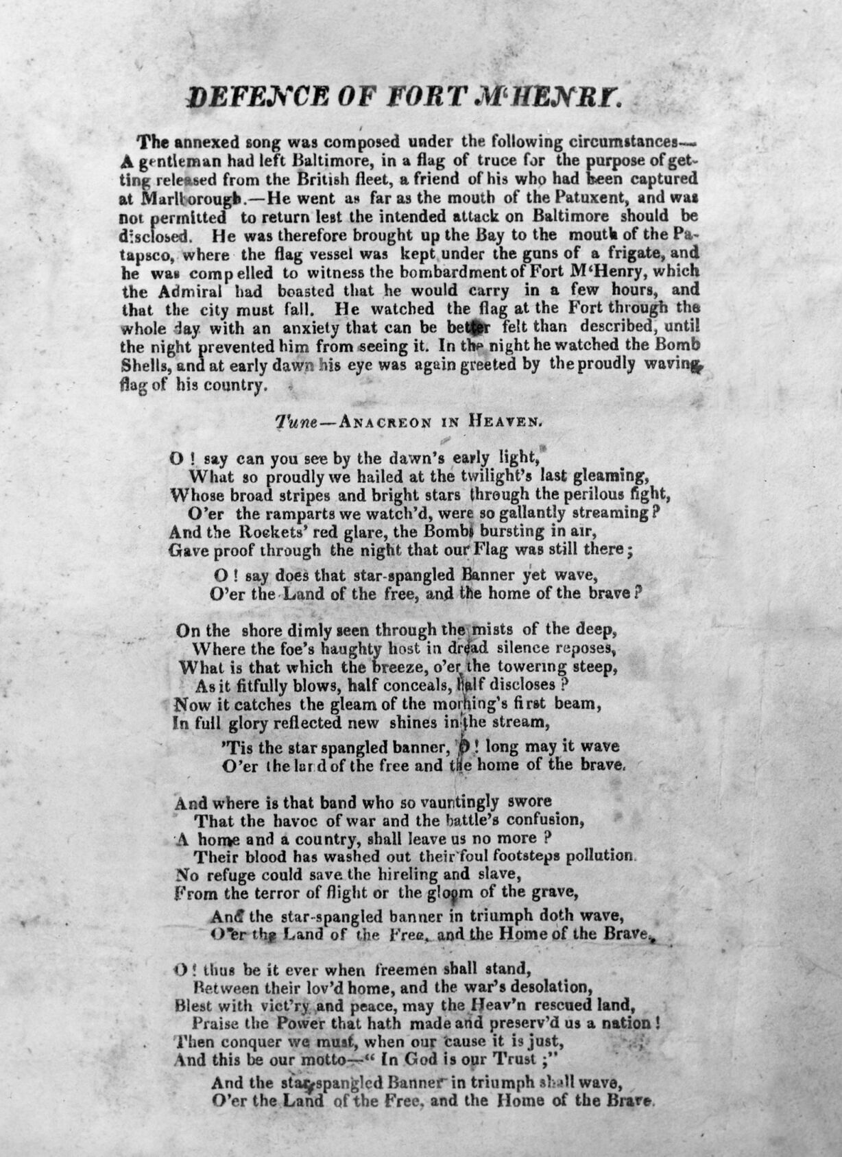 1814: Francis Scott Key